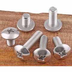 M5 – 0.8 Stainless Steel Phillips Truss Head Machine Screws Cross Recessed Bolts