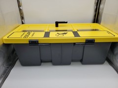 Encon Emergency Respirator Wall Case Full Size ABS Plastic 31″x16″x 11″ 01336001