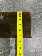 Ultem PEI 1000 Natural Sheet 1-1/2″ Thick x 5.00″ Wide x 14″ Length