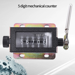 Bale Counter for Baler， Manual Counter， Hand Tally Counters 5 Digit Num 0-99999