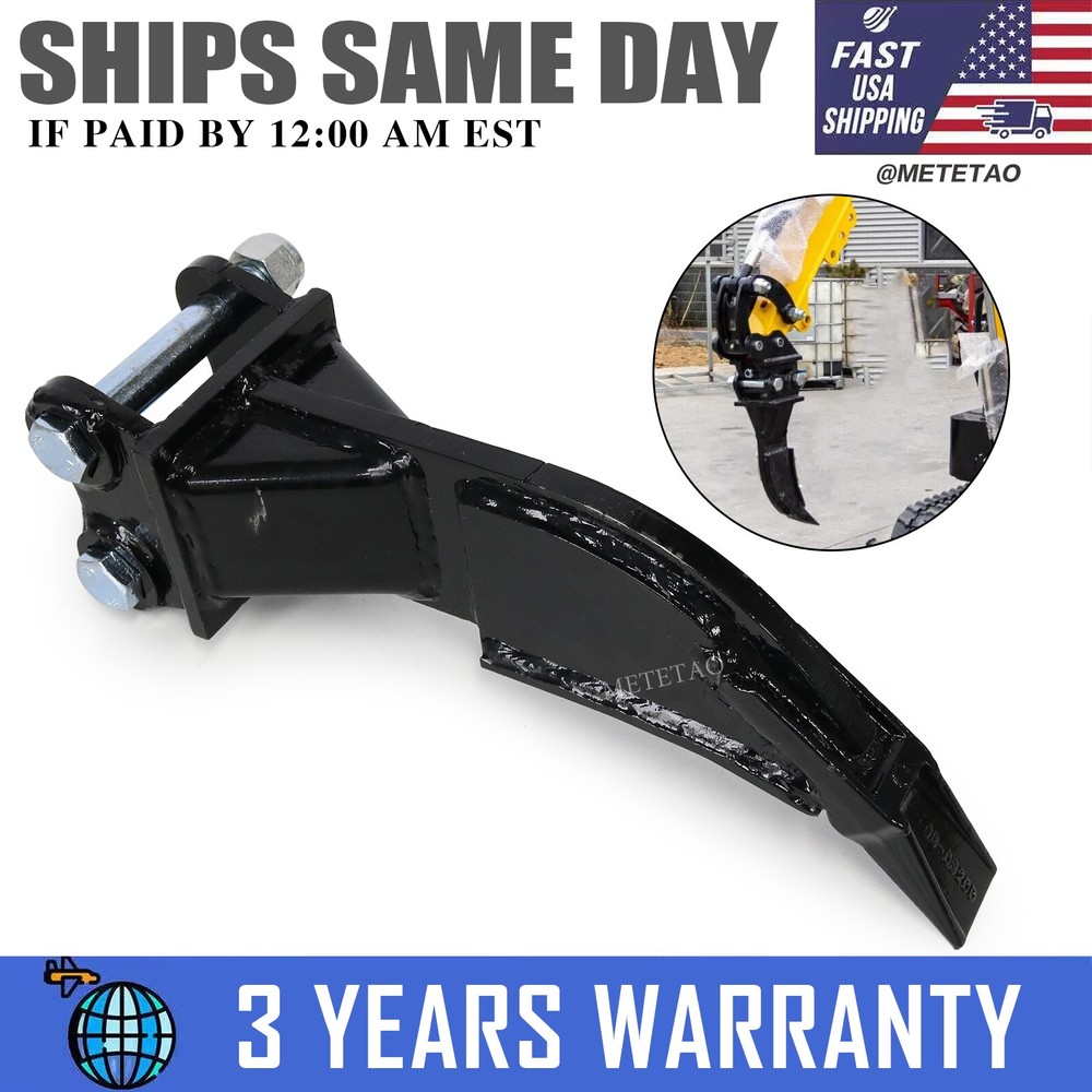 Ripper Attachment Hooks Ripper Teeth For Mini Excavartor Digger 0.8T to 1.5T US