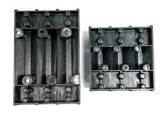 ASSORTMENT OF BUSS FUSE HOLDERS 30A & 60A 600V & 250V 3 POLE LOT OF 2