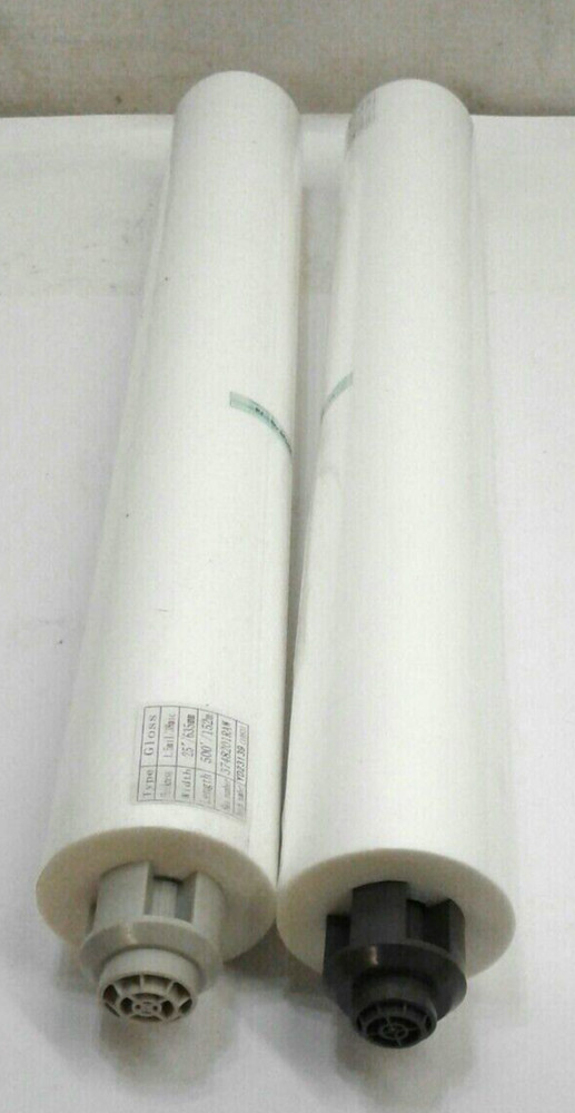 GBC 3000004EZ NAP 1 Laminating Roll Film Clear Gloss 25″ x 500′ Gray End Cap 2pk