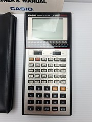 1980’s fx-8000G Scientific Graphics Calculator Tested Working With Manual