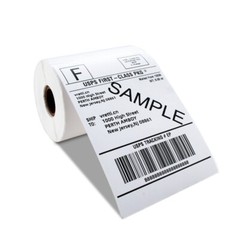 VRETTI Self Adhesive Thermal Shipping Labels Roll 4×6 Zebra 2844 Eltron ZP450