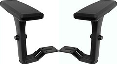 Office Gaming Chair Height Adjustable Arm Replacement Armrest W Pad Top 1 Pair