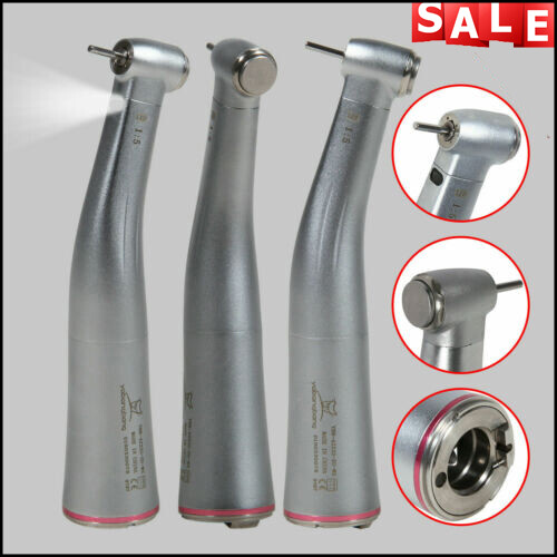 Dental 1:5 Increasing Contra Angle LED Handpiece Fit NSK Electric Motor X95L