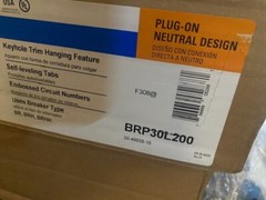Eaton 200A Indoor Main Lug Load Center 30-60 Plug On Neutral Panel BRP30L200 NEW