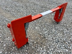 Kubota LA463 LA513 Pin On Tractor Loader To Skid Steer Quick Attach Adapter USA