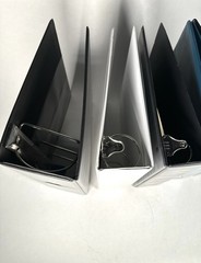 3 Ring Binder Lot of 10 Mixed Colors Assorted Sizes Office School Storage