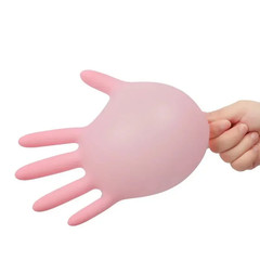 20/50/100PCS Pink Nitrile Gloves Household Cleaning Nitrile Gloves Kitchen Cooki