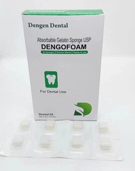 Dengen Dental Sterile Gelatine Hemostatic Sponge Gelfoam Cubes 32pc