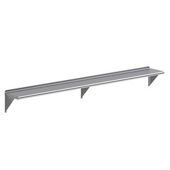 12 in. x 96 in. Stainless Steel Wall Shelf