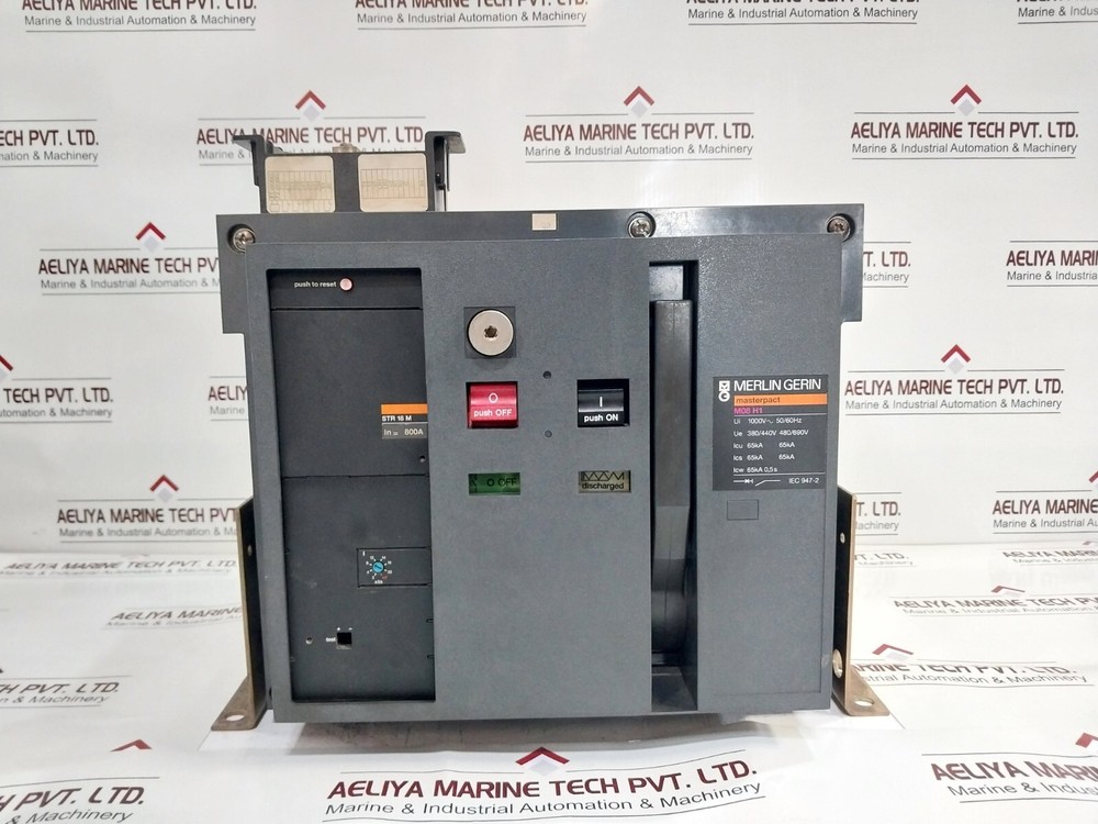 MERLIN GERIN M08 H1 Air Circuit Breaker 800A 1000V 50/60Hz