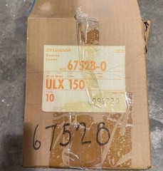 SYLVANIA UNALUX 150 Watt Lamp High Pressure Sodium Light Bulb ULX150 NEW 67528
