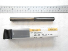 NEW GUHRING 1/4″ DIA. X 1″ FL X 2-1/2″ OAL 10FL. SOLID CARBIDE R.H. REAMER FIREX