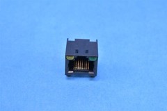 100 Amphenol Jack Modular Connector 8p8c RJ45 Ethernet 90 Angle Right Unshielded