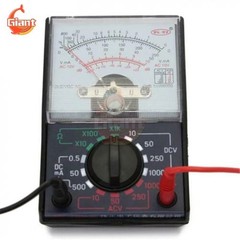 MF-110A AC/DC Analog Multimeter Needle Pointer Type Universal Voltmeter Ammeter