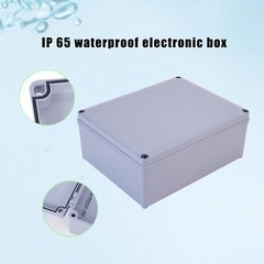 12 x 10 x 4 PVC Plastic Dustproof Waterproof Box IP65 Junction Boxes with