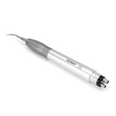 AZDENT Dental Ultrasonic Air Perio Scaler Handpiece 4 Hole with 3 Tips USA