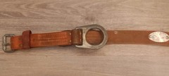 VTG 1975 Klein-Buhrke Tools 5480 Adjustable Lineman Safety Belt Size Medium