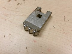 JCT Auger bit replacement tooth