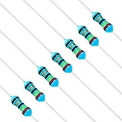 100pcs 1/4W 0.25W 24 Ohm 24R Metal Film Fixed Resistor 0.01 Tolerance Current