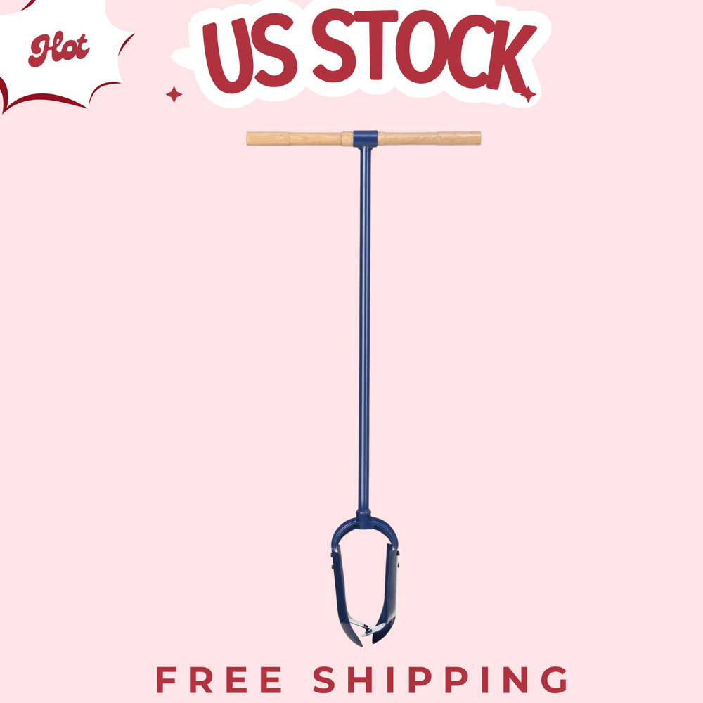 Industrial 6-Inch Manual Post Hole Auger – 46″ Large Garden Drill Bit