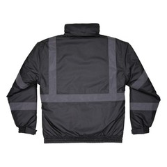 unisex adult Non-certified Hi-vis – Non Certified Hi Vis Bomber Jacket Quilte…
