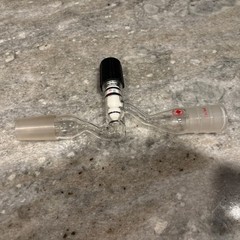 Ace Glass High Vacuum Gas Transfer Adapter 24/40 male to 29/42 Scientific Glass