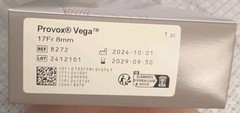Provox Vega Voice Prosthesis 17Fr 8mm REF 8272 NEW Factory Sealed EXP 09/2029
