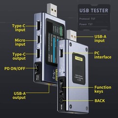 FNIRSI FNB58 USB Voltage Current Meter Voltmeter Ammeter Fast Charge Tester