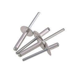 Extra Large Flange Head Pop Rivets Aluminium Dome Head Open End Blind M5*8~25mm