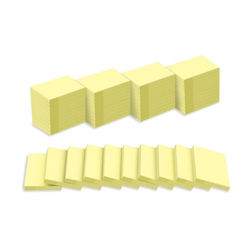 (50 Pads) Sticky Notes 1.5×2, Sticky Pads, Recyclable, Self-Stick Pads, Easy …