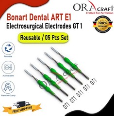 Bonart Dental ART E1 Electrosurgical Electrodes GT 1 Reusable /05 Pcs Set