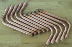 Sioux Chief 630-C248 – 1/2″ CPVC x Copper Stubout Elbows 3-1/2″ x 8″ – Lot of 10