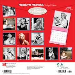 Marilyn Monroe OFFICIAL 2027 12×24″ (Hanging) Wall Calendar | Foil Stamped Cover
