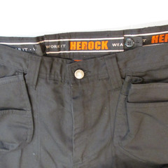 Herock Dagan Carpenter Water-Repellent Kneepad Work Pants 34 x 30 and belt