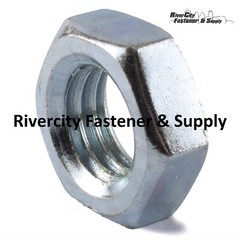 5/8-11 Hex Jam Nuts Thin / Half Nut 5/8×11 Nuts 5/8″ x 11 Zinc Plated Steel