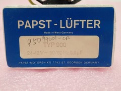 PAPST / PAPST-LUFTER TYPE 900 FAN 24-42V 50/60Hz 5.6uF 3.25″ TESTED!