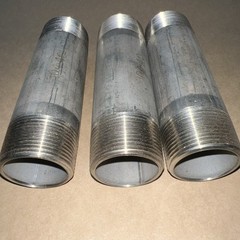 304-40 Stainless Steel Male Pipe Nipple 5-1/2″ OVER-ALL LENGTH x 1-1/2″ MNPT