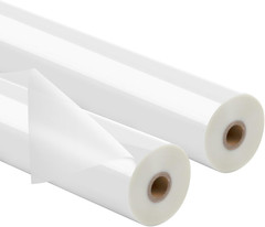 Laminating Film Roll, 25″ X 500′ 1.5 Mil Thermal Laminating Roll Clear Gloss wit