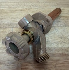 WOODFORD Model 17 Anti Siphon Outdoor WALL FAUCET Freeze Resistant 1/2” PEX
