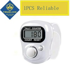 Mini Digital Finger Counter Ring Hand Tally Clicker Knitting Row Counter