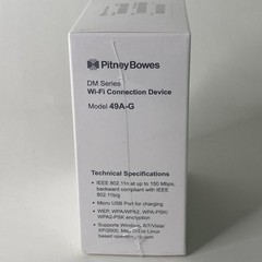 Pitney Bowes Model 49A-G DM Series Wi-Fi Connection Device (New Plastic Sealed)