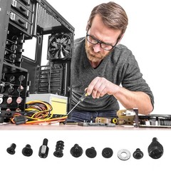 420pcs Computer Screws, Motherboard Standoffs and Screws Kit, Motherboard
