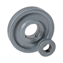 2/3V265-1108 V-Belt Sheave, 3V Belt Belt, 2 Groove, 2.65 in OD