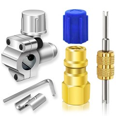 A/C Refrigerant Retrofit Valve Kit R12 to R134A Low Side BPV31 Piercing Valve Se