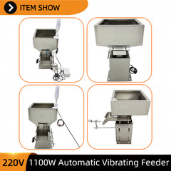 Automatic Bulk Hopper Vibratory Feeder 110V Industrial Parts Feeding Device