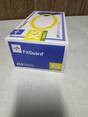 Lot 5 Pcs Medline FitGuard Nitrile Gloves XS Powder Free Exam 250/Box
